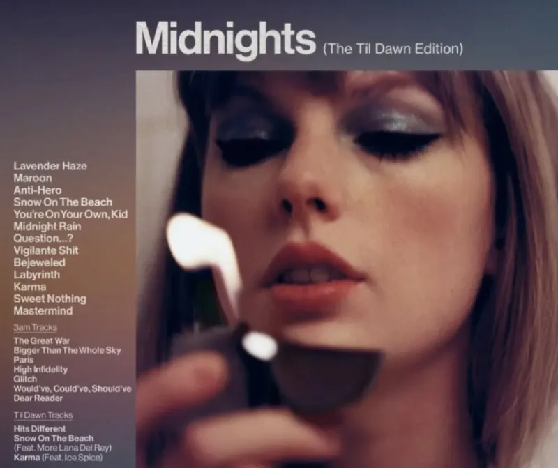 TaylorSwift-2023年专辑-Midnights（TheTilDawnEdition） 音乐